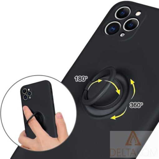 Silikonski ovitek Ring magnetic-apple-iphone