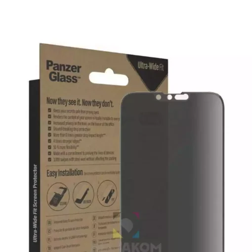 Zaščitno steklo PanzerGlass Privacy Apple iPhone 14/13/13 PRO - slika 3