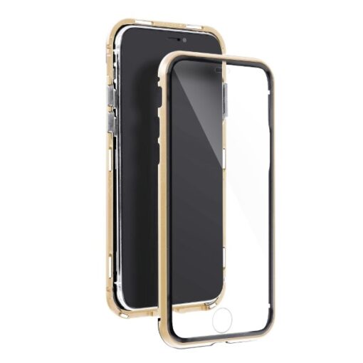 Ovitek Magneto 360 Samsung Galaxy A21s zlat