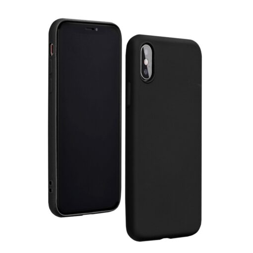 Silicon ovitek Samsung Galaxy – črna zaščita z mikrovlakni