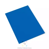 Dekor karton 2-stranski 350g. 48x68 moder