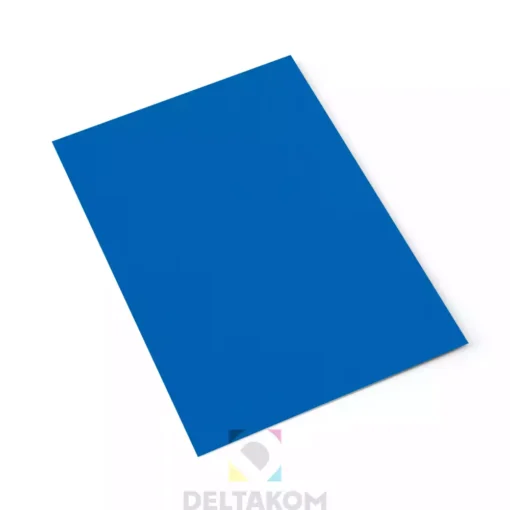 Dekor karton 2-stranski 350g. 48x68 moder