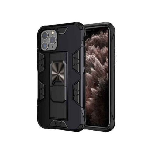 Ovitek Forcell DEFENDER IPHONE 12 PRO MAX črn - slika 2