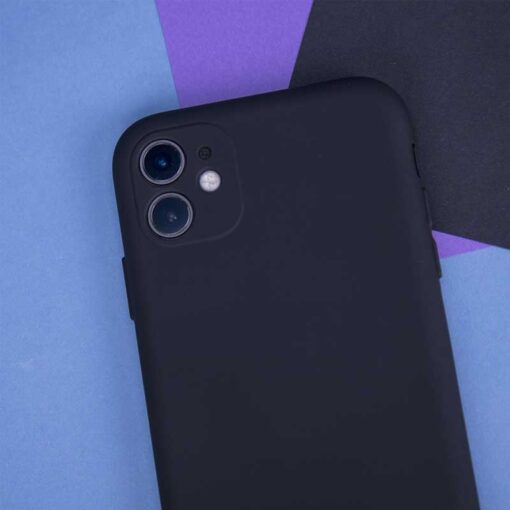 Ovitek silikon iPhone 13 mini črn - slika 2