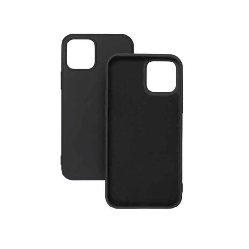 Silicon Ovitek za Apple iPhone 13 v ČRNI barvi - slika 2