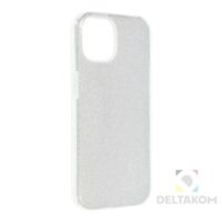 Ovitek Shining Case iPhone 13 srebrn