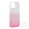 Ovitek Shining Case iPhone 13 prozornipink