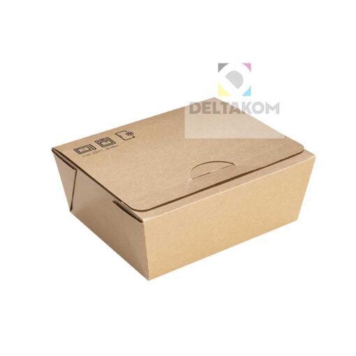 TAKE-AWAY KARTON  RJAV 15x12x6.5 cm - slika 3