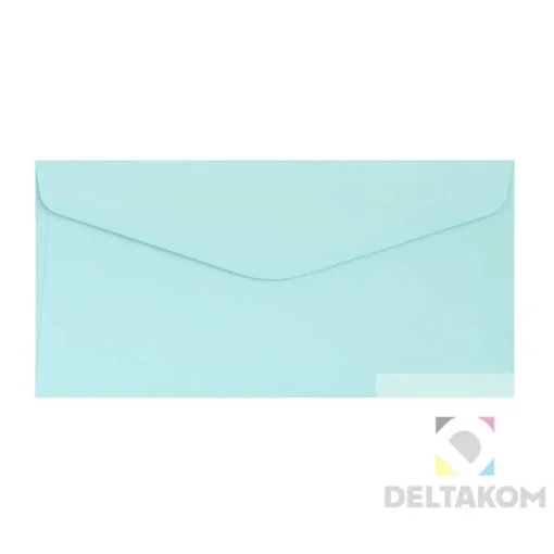 Kuverta DL GLADKA-SMOOTH Svetlo-modra – elegantna svetlo modra kuverta za vabila