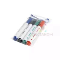 Permanentni marker BLURING 4 kos okrogla konica 3mm