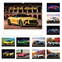 Koledar stenski CARS 2026 – športni avtomobili