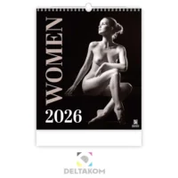 Koledar stenski WOMEN črno beli – umetniške fotografije