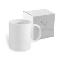 Skodelica za sublimacijo 330 ml v beli škatli