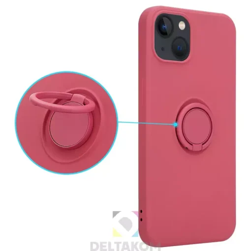 Silikonski ovitek obroč Magnetic rdeč