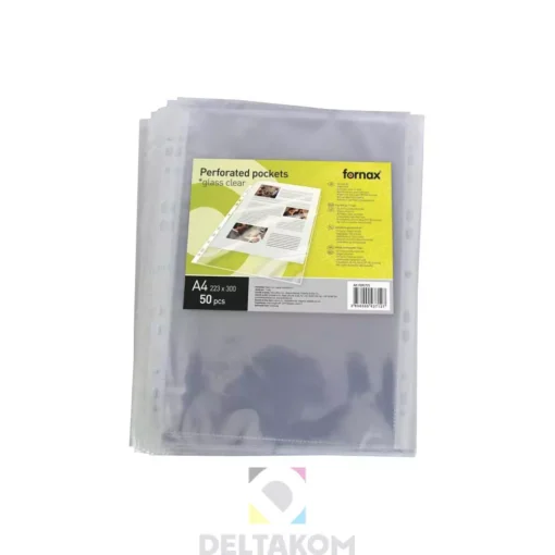 PVC prozorne U mapice Fornax