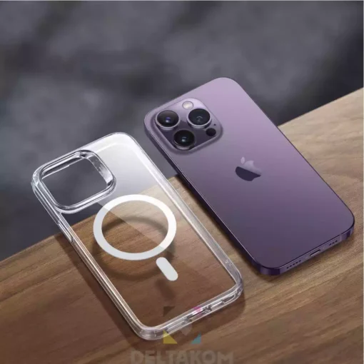 Etui NEXERI MagSafe Apple iPhone 15 PRO prozoren - slika 2