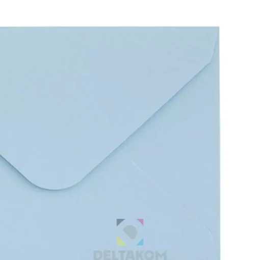 Kuverta 70×100 mm GLADKA-SMOOTH blue – majhna gladka kuverta v modri barvi - slika 2