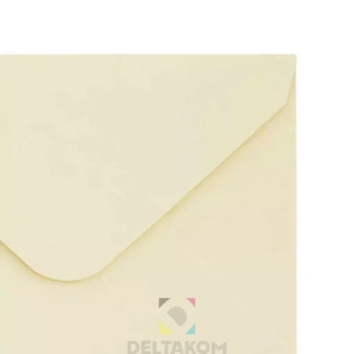 Kuverta 70×100 mm GLADKA-SMOOTH dark-krem – majhna gladka kuverta v temni krem barvi - slika 2