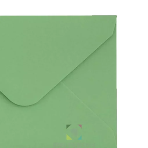 Kuverta 70×100 mm GLADKA-SMOOTH green – majhna gladka kuverta v zeleni barvi - slika 2