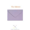 Kuverta 70×100 mm GLADKA-SMOOTH lavender