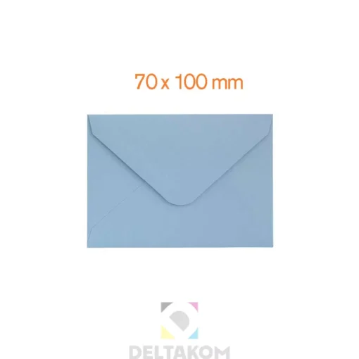 Kuverta 70×100 mm GLADKA-SMOOTH dark-blue