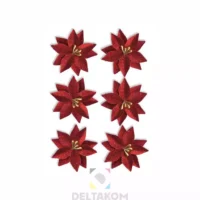 PAPIRNATI CVETOVI POINSETTIA RDEČI