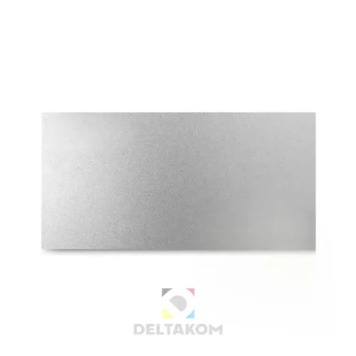 Aluminijasta plošča za graviranje 60 × 30 cm SREBRNA
