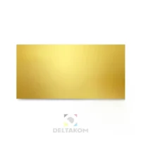 Aluminijasta plošča 60x30 cm zlata