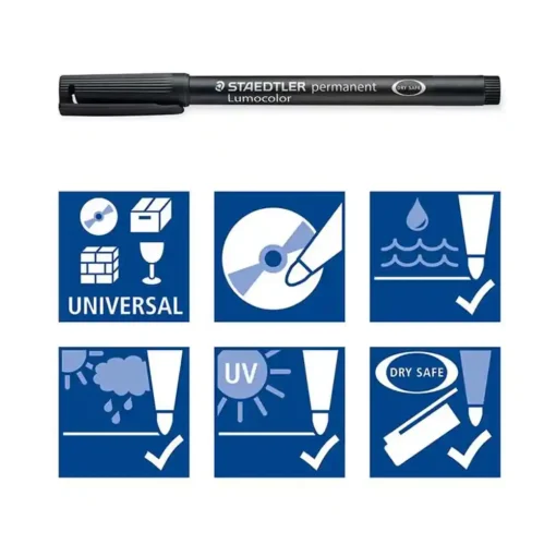 Flomaster STAEDTLER Lumocolor 318 F – set 4 permanentnih markerjev - slika 2