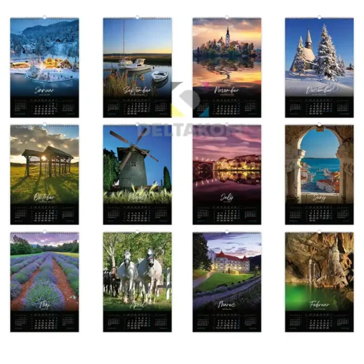 Koledar ZASANJANA SLOVENIJA galerija