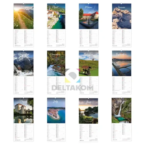 Koledar na lepše po Sloveniji galerija