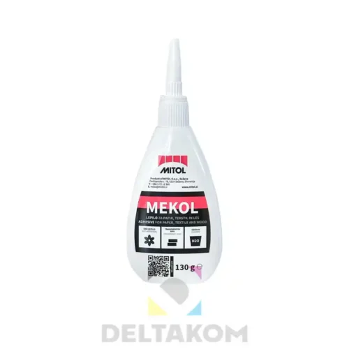 Lepilo Mekol 130g – univerzalno lepilo za les