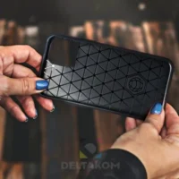 Ovitek Forcell Carbon črn Apple iPhone 4