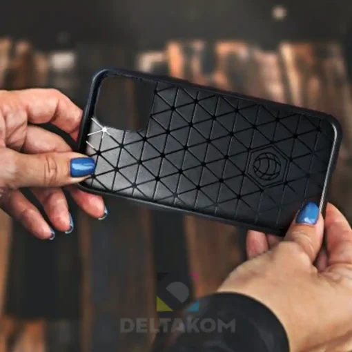 Ovitek Forcell Carbon črn Apple iPhone 4