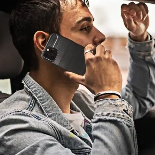 Ovitek Forcell Carbon črn Apple iPhone 5