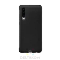 Ovitek Huawei Wallet case original črn zadaj