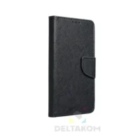 Ovitek Fancy book črn za Apple, Samsung in Huawei telefone