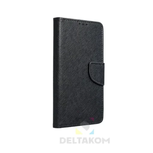 Ovitek Fancy book črn za Apple, Samsung in Huawei telefone