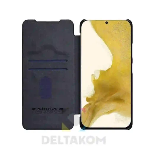 OVITEK SAMSUNG Nillkin Qin Pro Leather črn-1