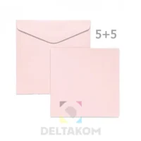 SET KUVERTE + KARTON 145mm PINK 283107