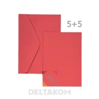 Set SMOOTH-GLADEK A6+C6 rdeč