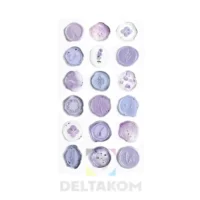 Nalepke STAMPS svetlo viola