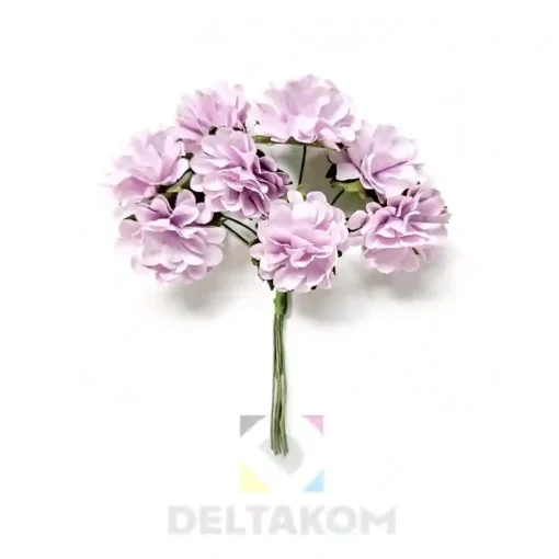 Papirnate rože Bunch DAHLIA viola