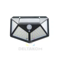 Solarna svetilka s senzorjem mraka 7W 100 LED