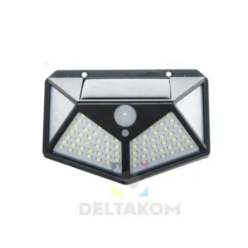 Solarna svetilka s senzorjem mraka 7W 100 LED