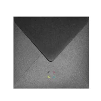 Kuverta 153 mm ASTERA METALLIC Black