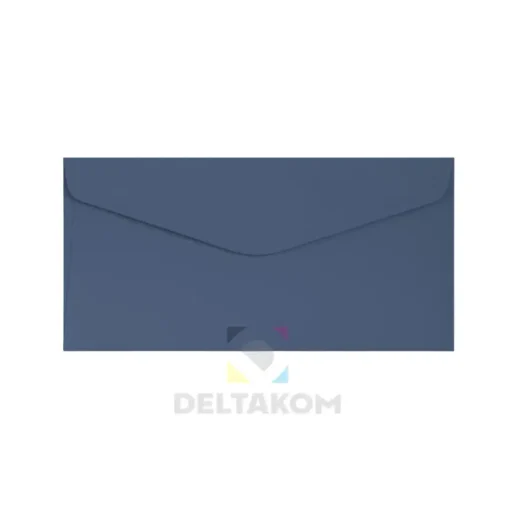 Kuverta DL GLADKA-SMOOTH Temno-modra – elegantna temno modra kuverta za vabila