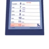 KOLEDAR NAMIZNI PIRAMIDA PVC MODRA DIZAJN