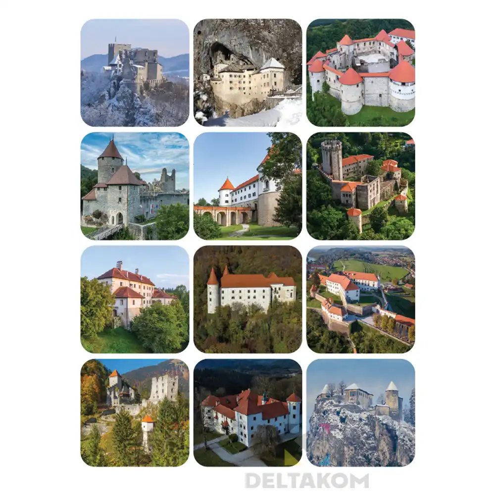 Koledar stenski GRADOVI GALERIJA