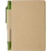 V2687-10 – Beležnica velikosti A7 s krogličnim peresom light green